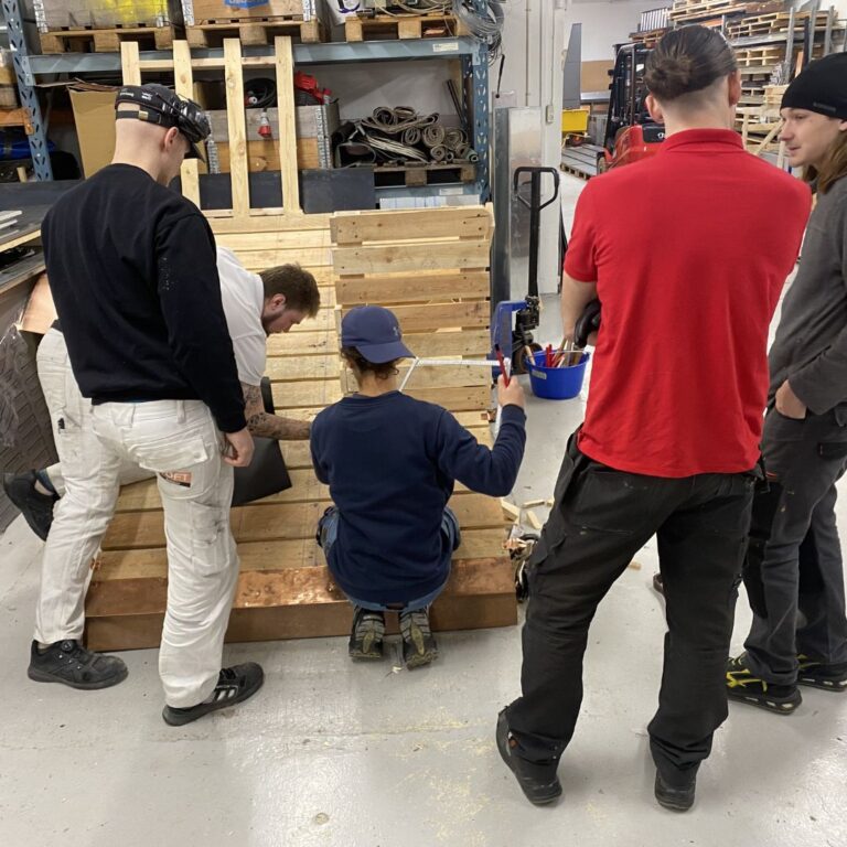 Blikkenslagerlærlinge fra Frankrig (10)