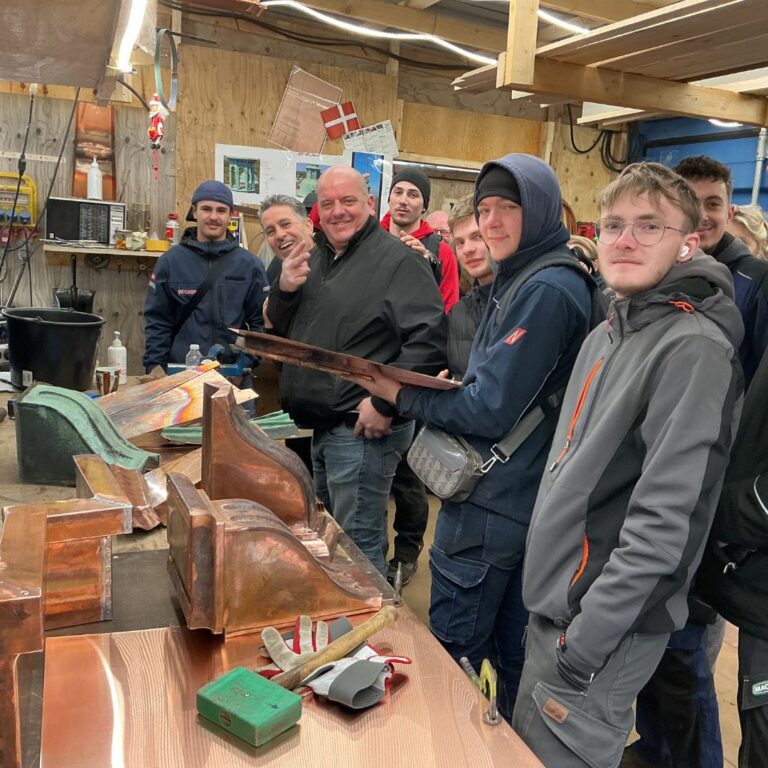 Blikkenslagerlærlinge fra Frankrig (15)