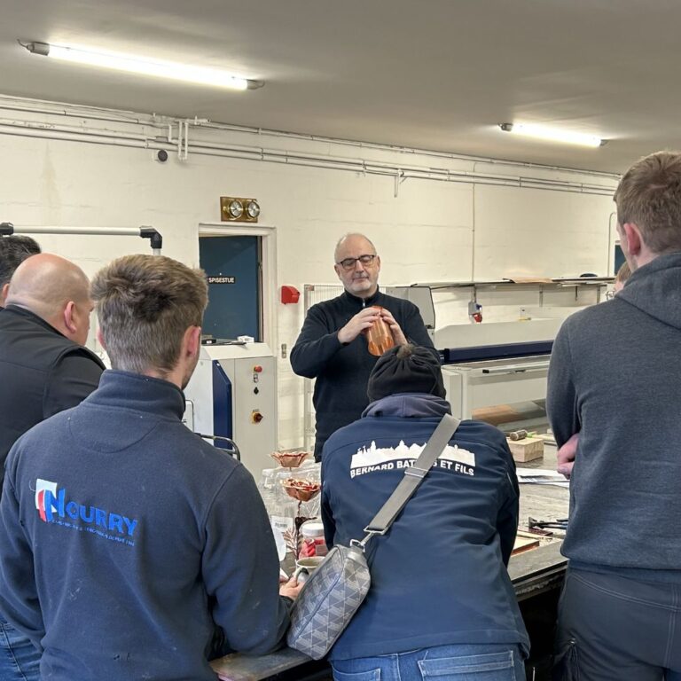 Blikkenslagerlærlinge fra Frankrig (2)