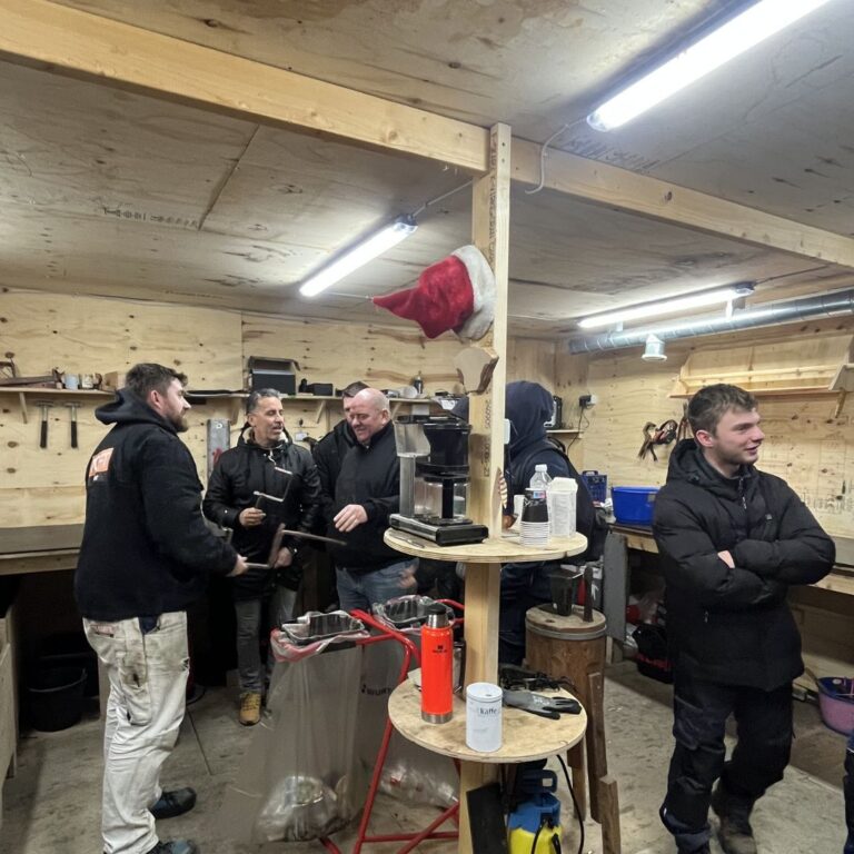 Blikkenslagerlærlinge fra Frankrig