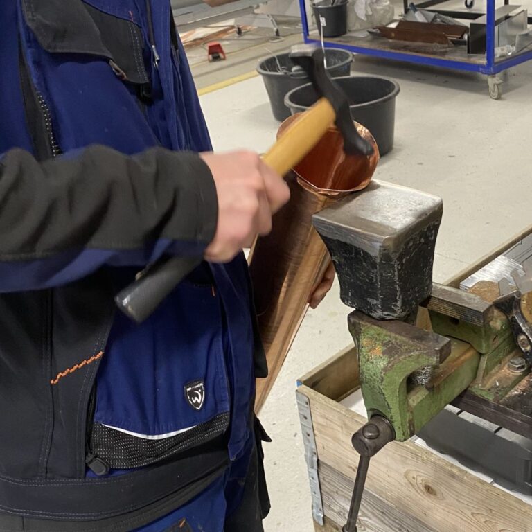 Blikkenslagerlærlinge fra Frankrig (4)