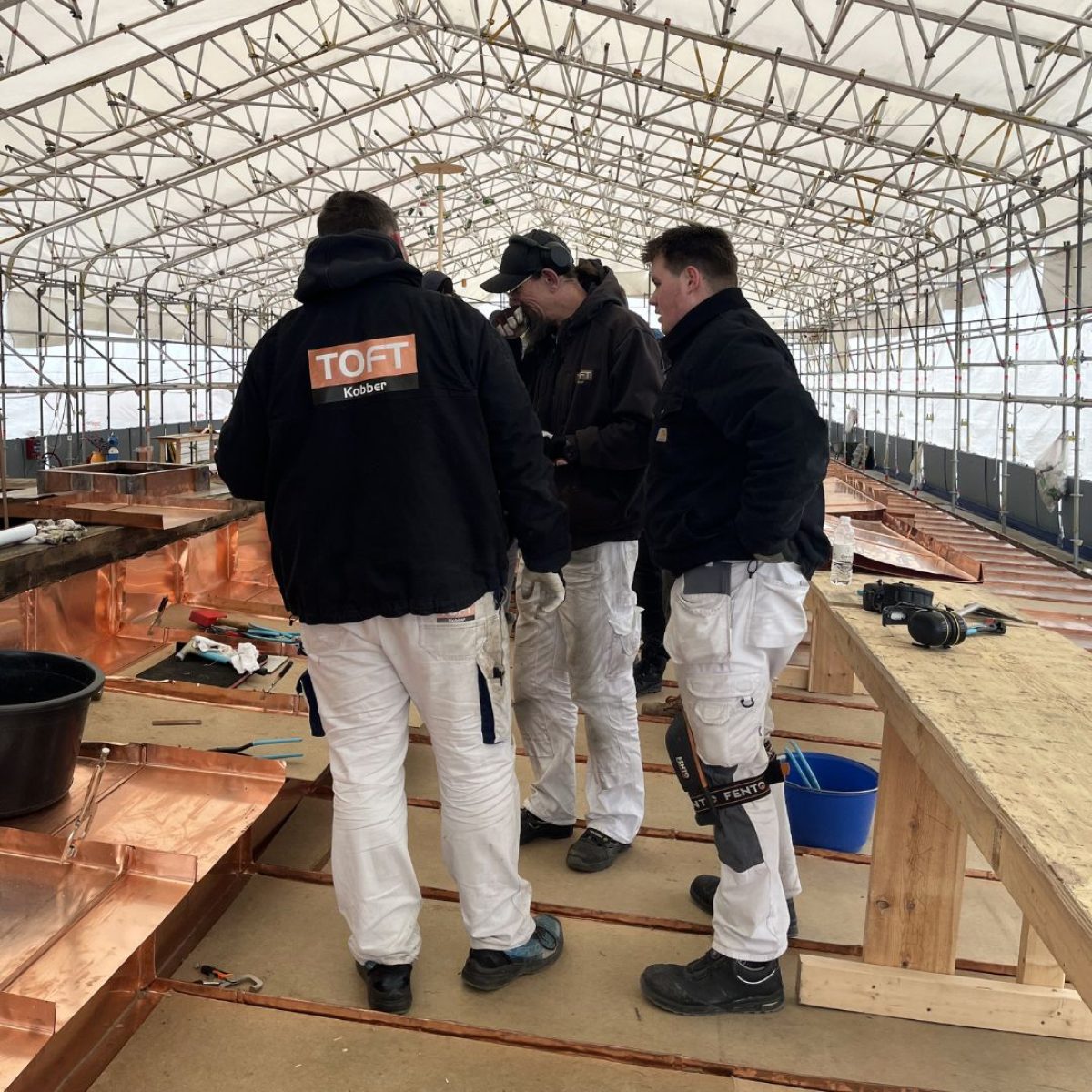 Fladt kobbertag i København (4)