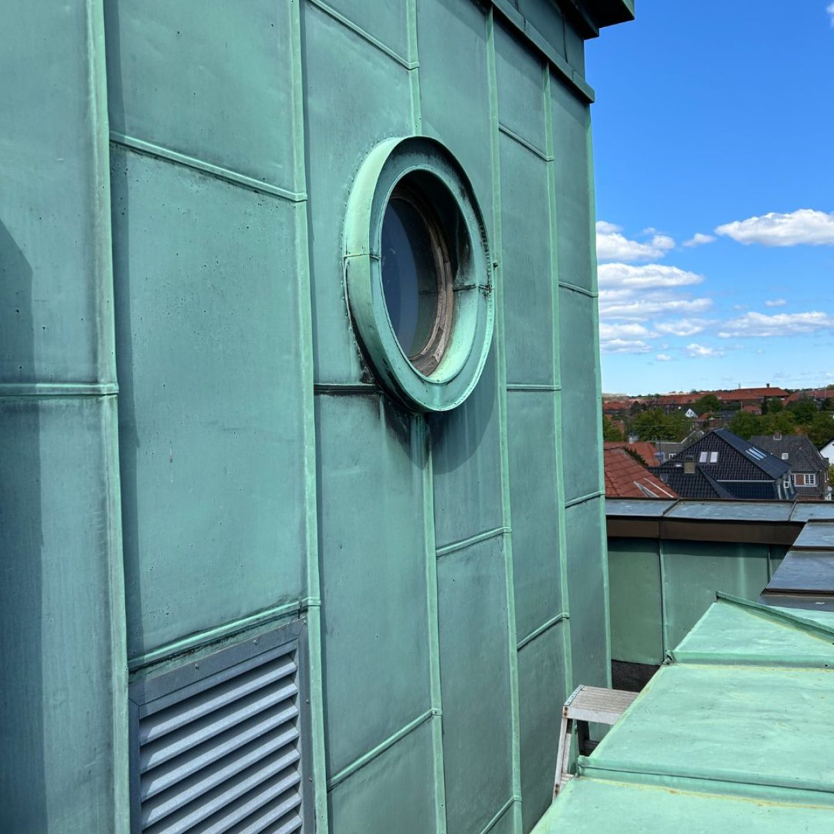 Kobbertag på Frederiksberg