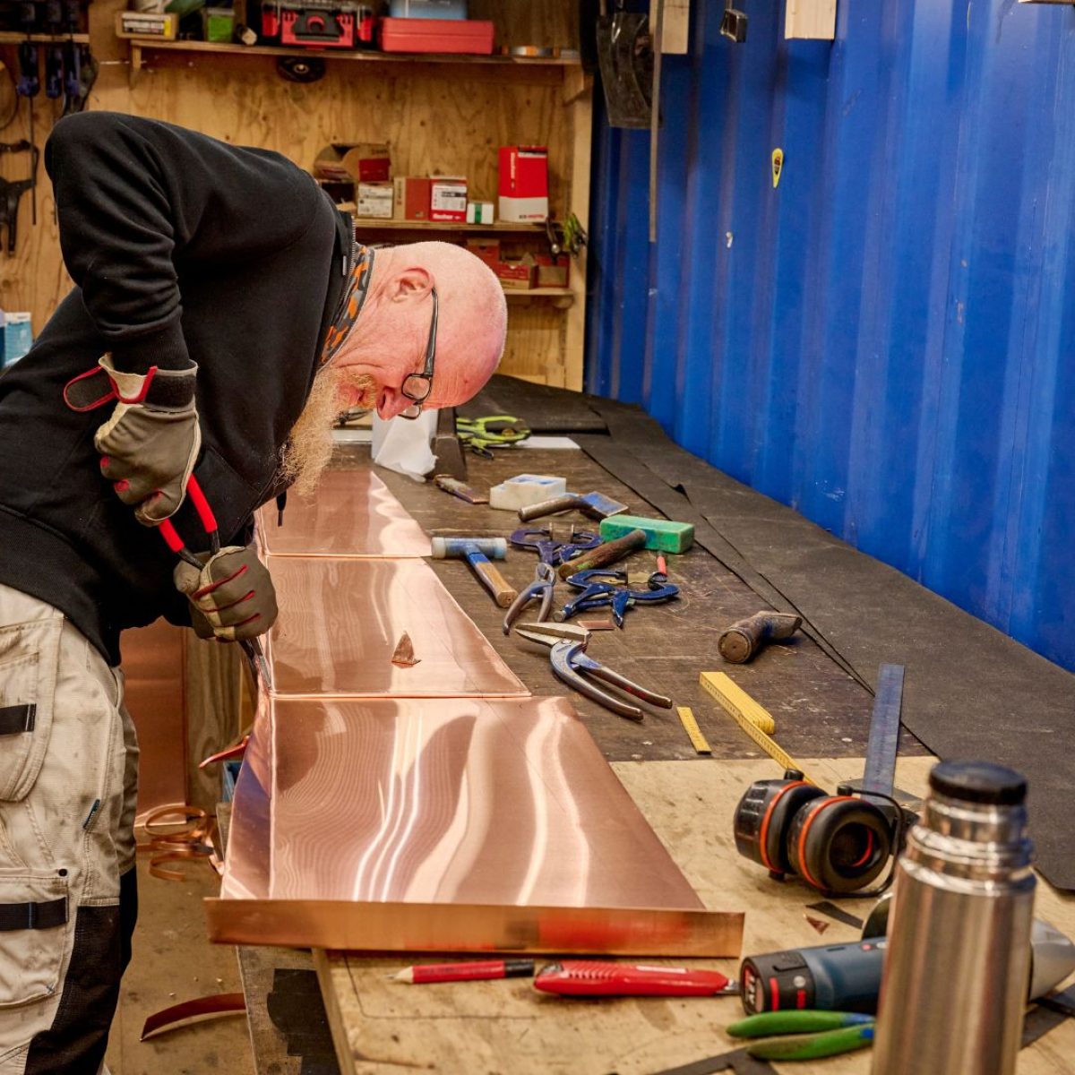 jægerbakketårnet - toft kobber