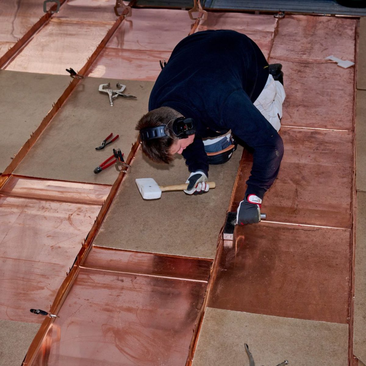 kobbertag i københavn