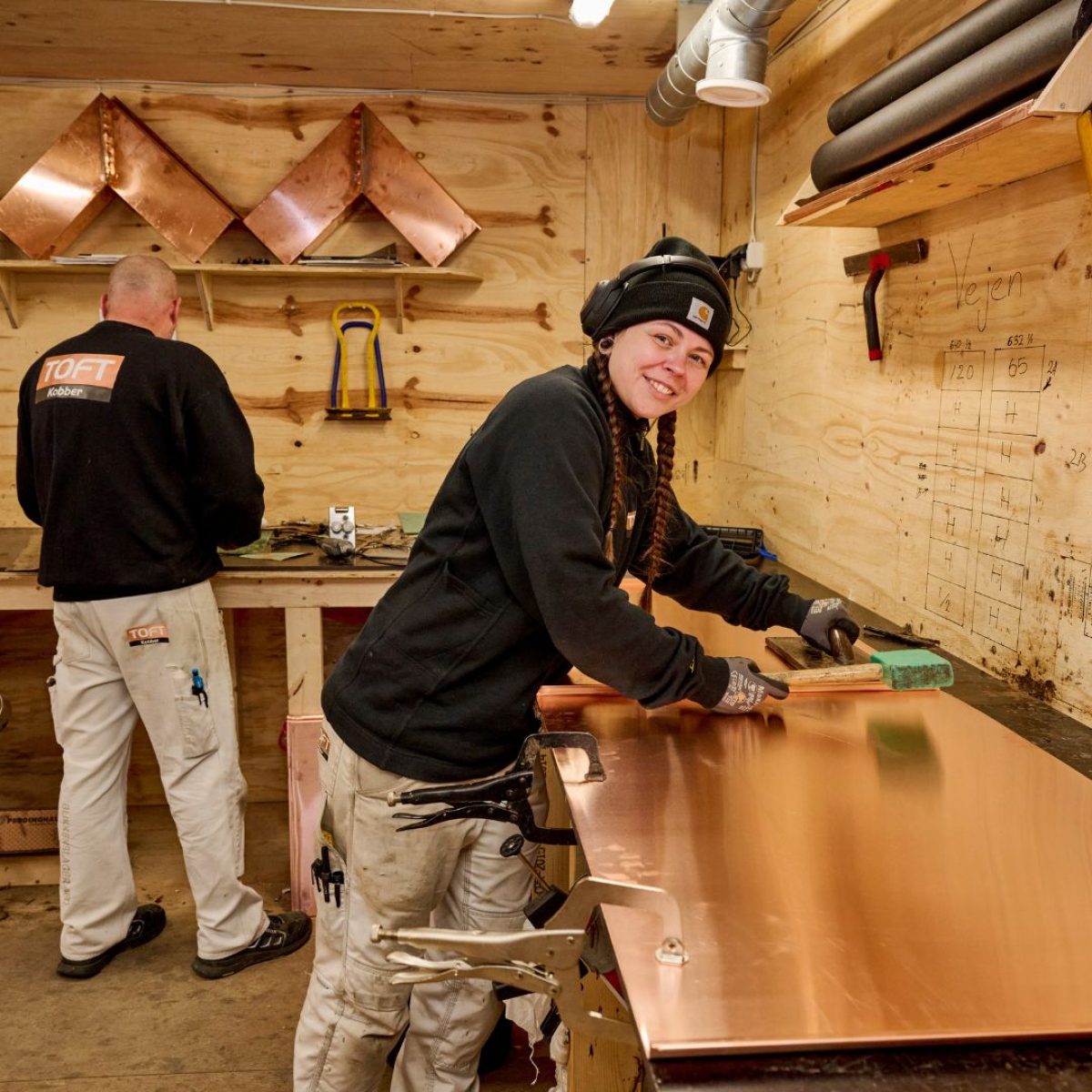 kobbertag i københavn